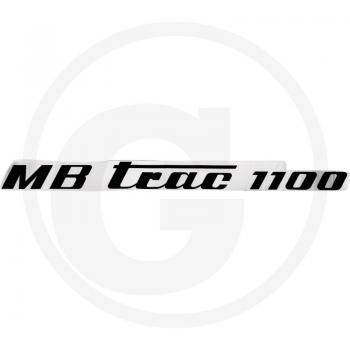 Aufklebersatz MB Trac 1100, schwarz, links und rechts