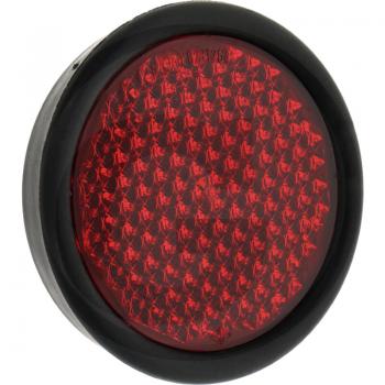 Rückstrahler Ø 90 mm mit Schutzring