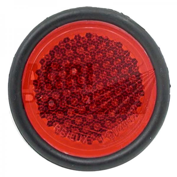 Rückstrahler Ø 65 mm, mit Schutzring